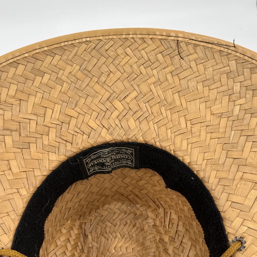 Wet Products Lifeguard Straw Hat Summer Sun Beach Hat - Picture 11 of 14